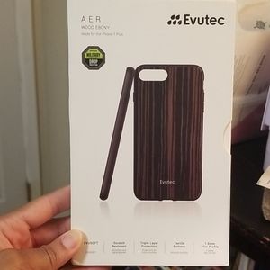 Brand New Iphone 7plus case wood ebony